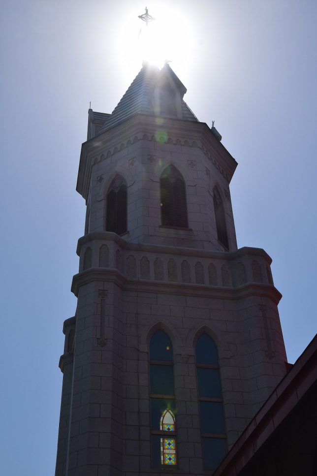 カトリック元町教会の尖塔